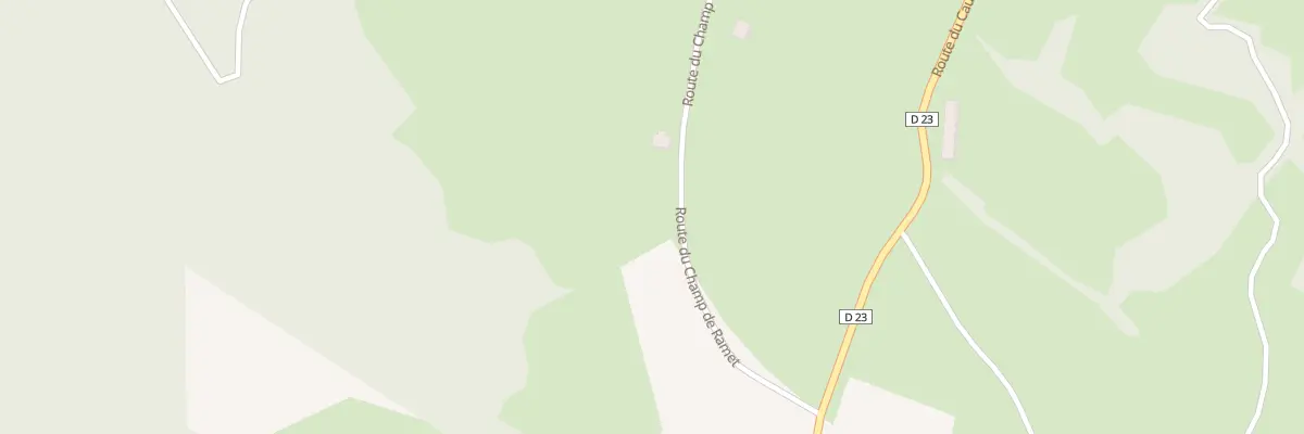 Plan du 5988F Champ de Ramet à Reilhaguet