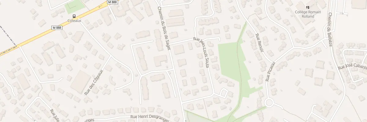 Plan du 2B Rue Jean-louis Soula à Saint-Jean