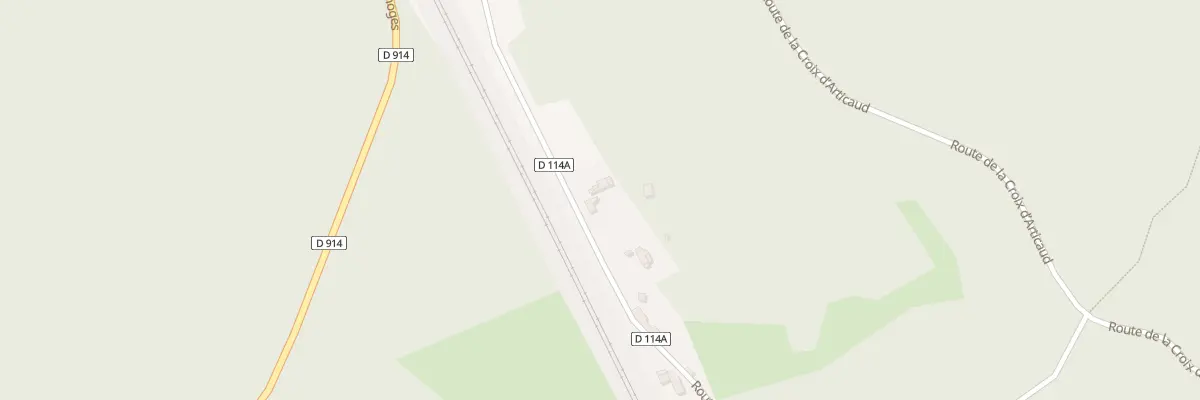 Plan du 36 Rte du Puy à Jabreilles-les-Bordes
