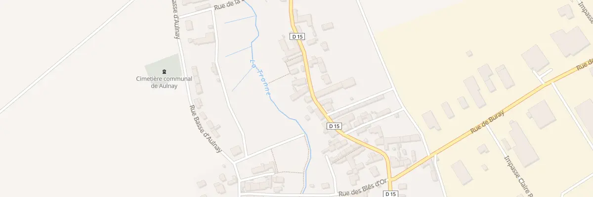 Plan du 101 Rue Haute d’Aulnay à Mer