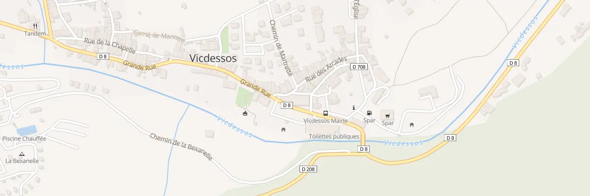 Plan du 3 Pl des Arcades à Val-de-Sos