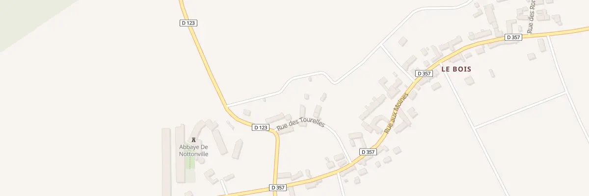 Plan du 6 Rue des Tourelles à Nottonville