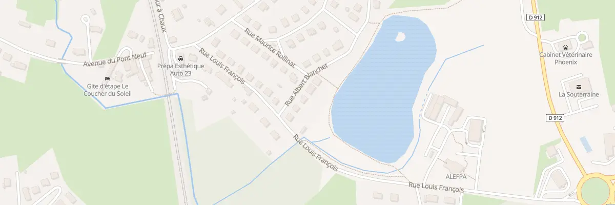 Plan du 6 Rue Albert Blanchet à La Souterraine