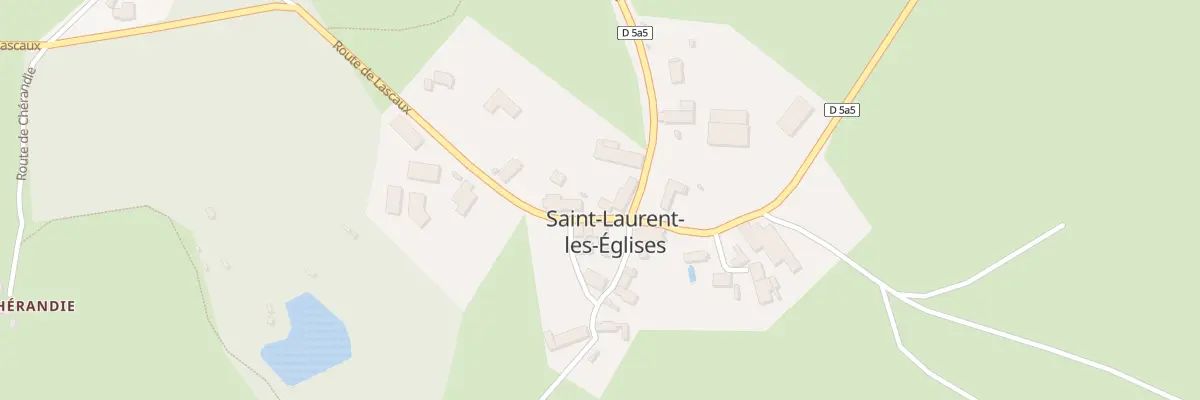 Plan du 16 Rue de L’Église à Saint-Laurent-les-Églises