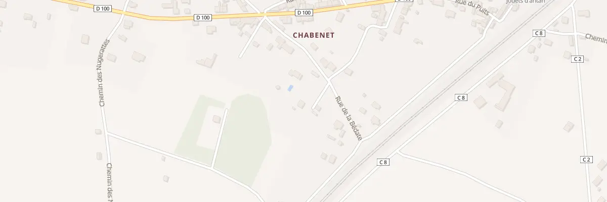 Plan du 5477 Che des Chaillots au Pont-Chrétien-Chabenet
