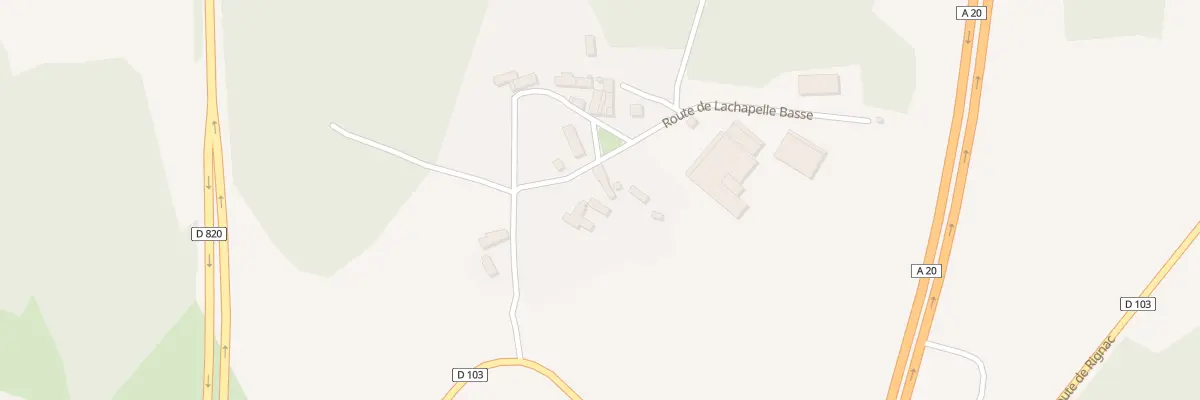 Plan du 5073 Lachapelle Basse à Lachapelle-Auzac