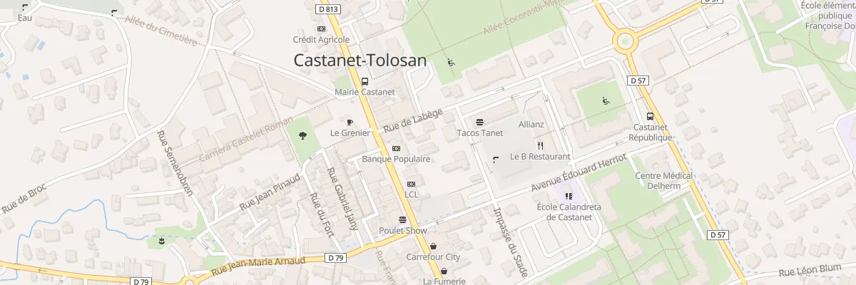 Plan du 11 Av de Toulouse à Castanet-Tolosan