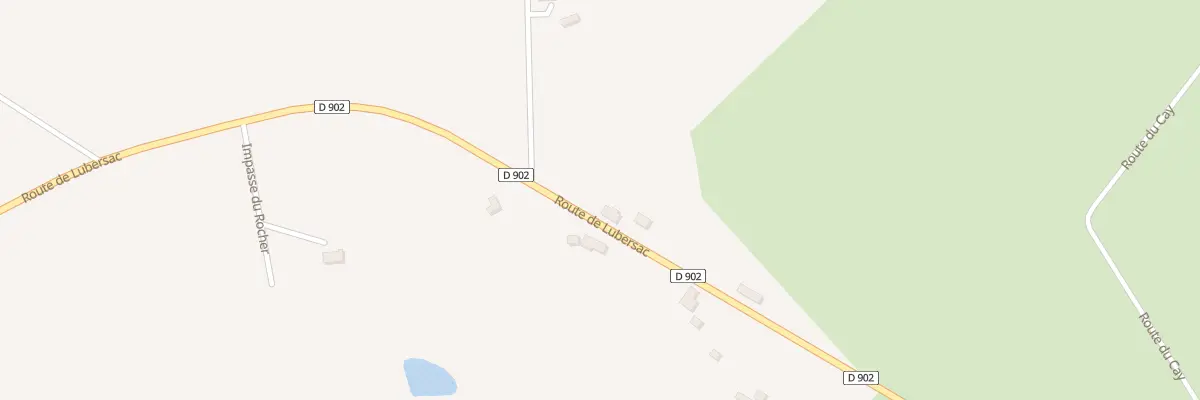 Plan du 3790 Rte de Lubersac aux Trois-Saints