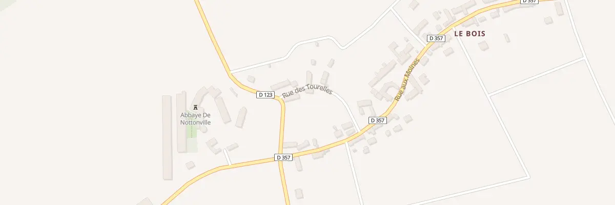 Plan du 3 Rue des Tourelles à Nottonville