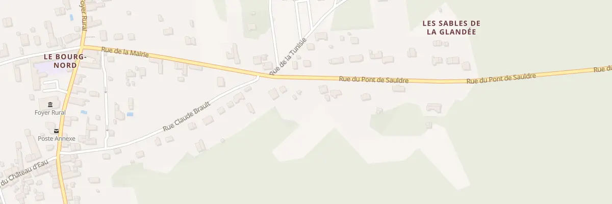 Plan du 3 Rue du Pont du Sauldre à Châtillon-sur-Cher