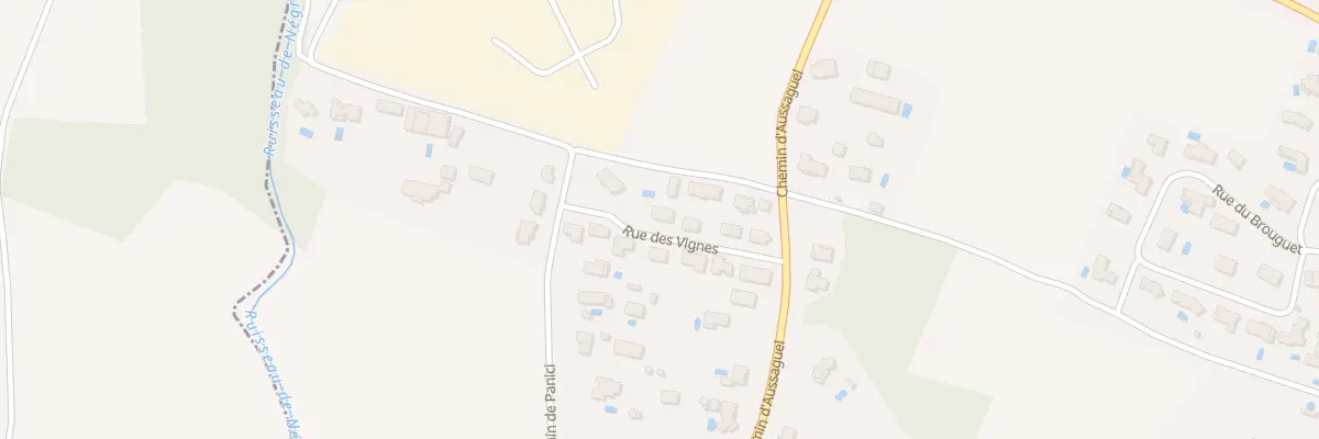Plan du 8 Rue des Vignes à Issus