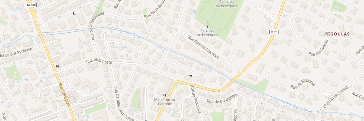 Plan du 7 Rue Georges Lehman à Balma