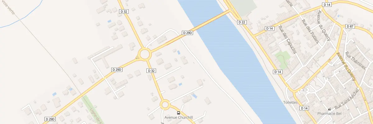 Plan du 32 Av Winston Churchill à Villemur-sur-Tarn