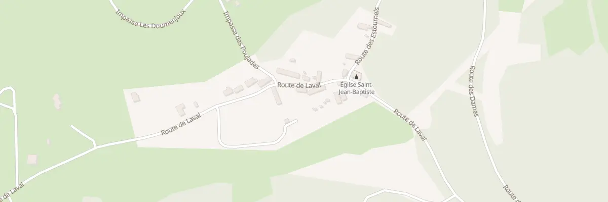 Plan du 5011F Laval à Reilhaguet