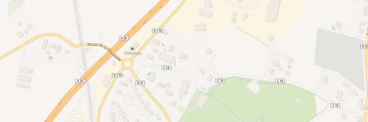 Plan du 6893 Les Lavauds à Ussac