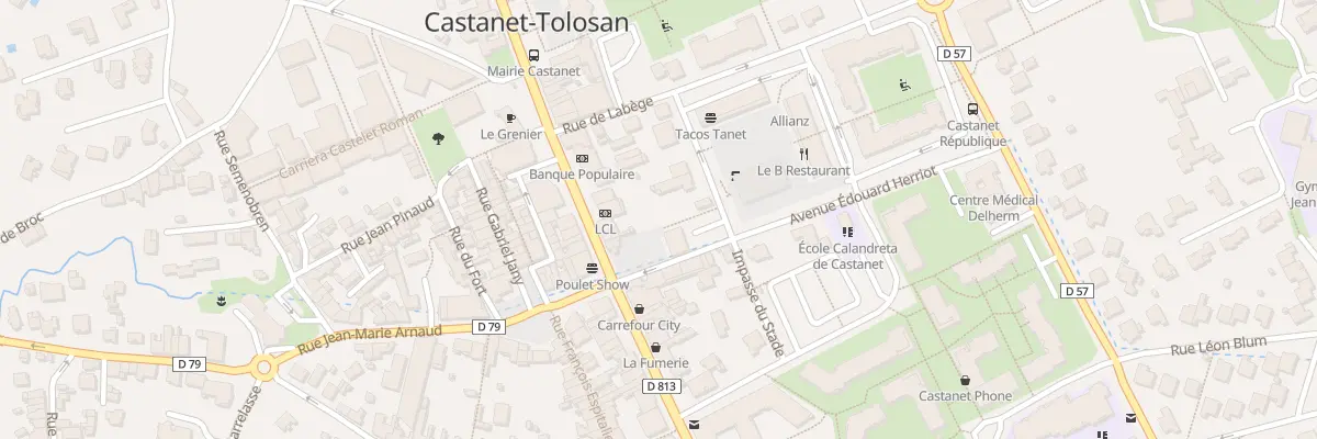 Plan du 3 Av de Toulouse à Castanet-Tolosan