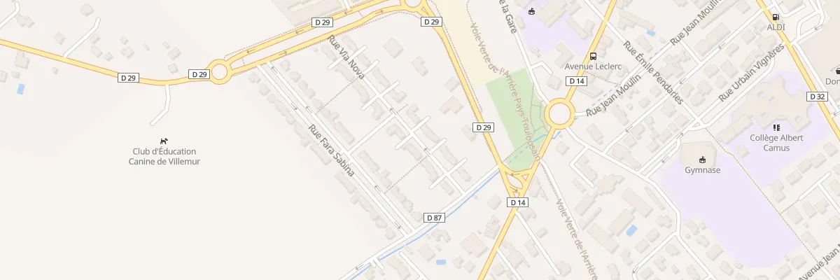 Plan du 40 Rue Via Nova à Villemur-sur-Tarn
