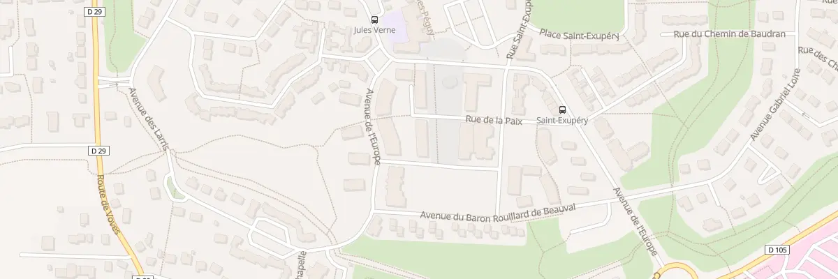 Plan du 14 Pl de l’Abbe Franz Stock au Coudray