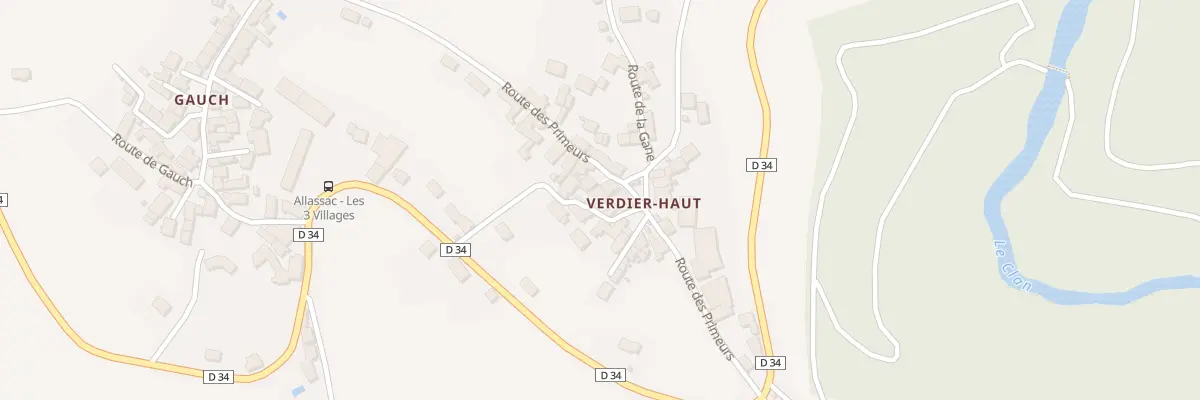 Plan du 11 Che De L’Ecole à Allassac