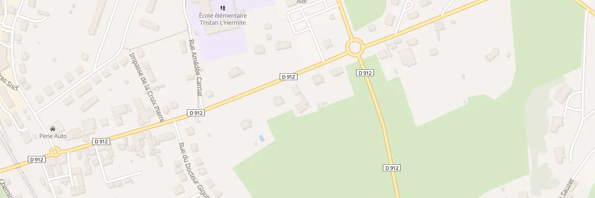 Plan du 38 Av de La République à La Souterraine