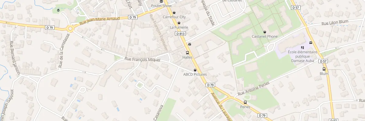 Plan du 8 Rue Freres Despons à Castanet-Tolosan