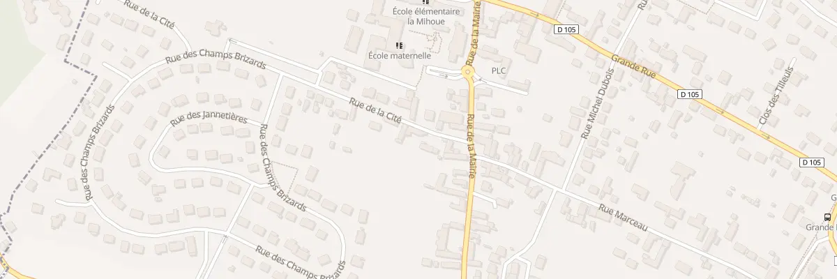 Plan du 5 Rue de la Cité à Champhol