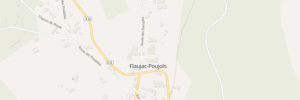 Plan du 3 Pl de la Mairie à Flaujac-Poujols