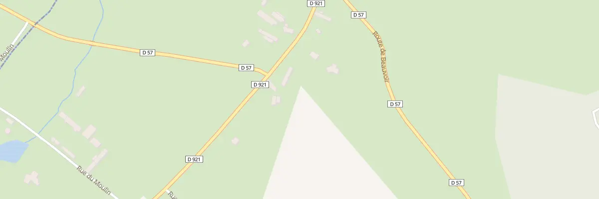Plan du 171 Rte de la Reine Blanche au Mesnil-Lieubray