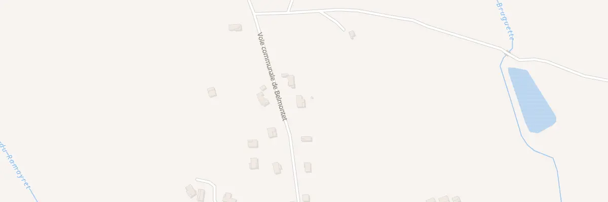 Plan du 5219 Lagravelle à La Salvetat-Belmontet