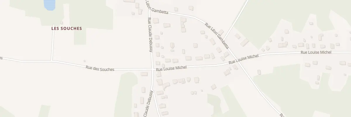 Plan du 61 Rue Louise Michel à Meusnes