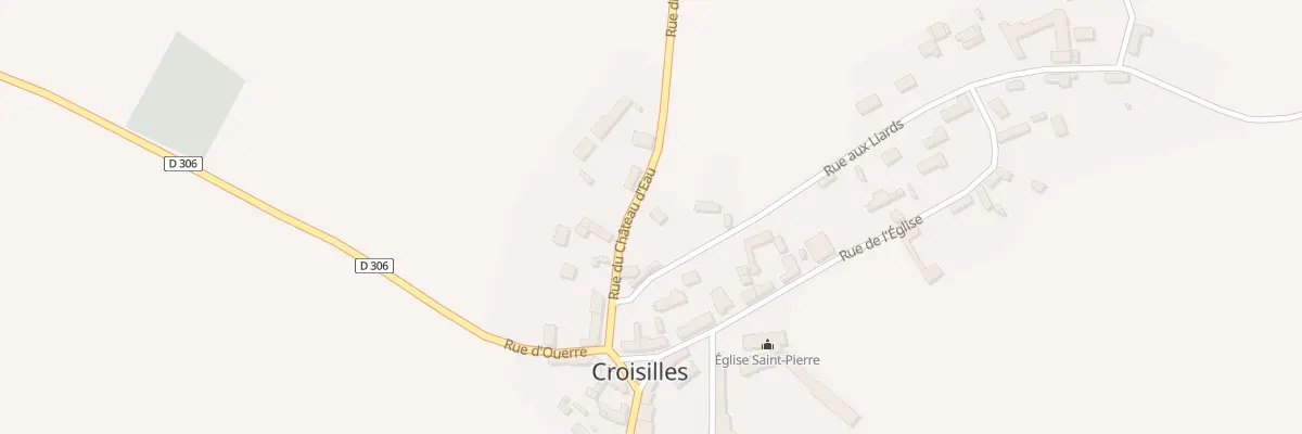 Plan du 1B Rue aux Liards à Croisilles