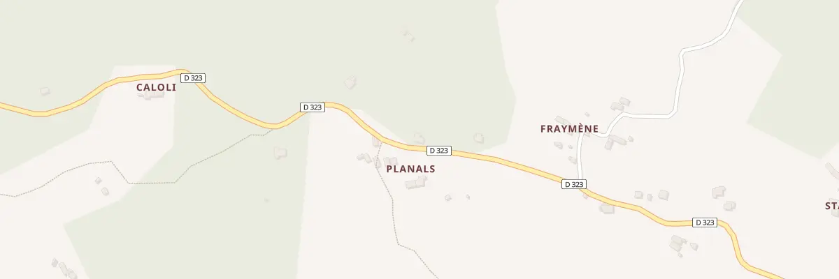 Plan du 847 Matassous à Saurat
