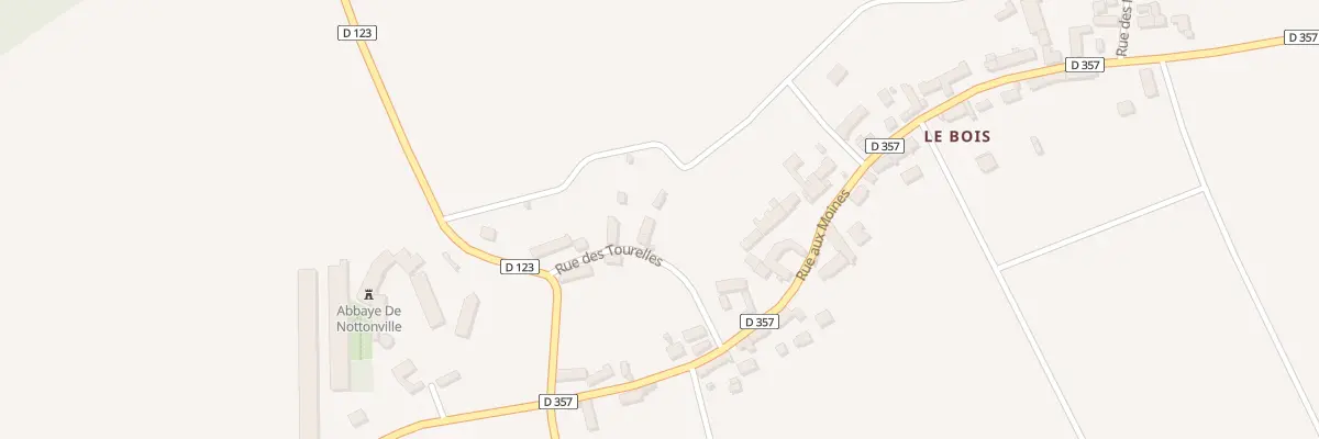 Plan du 2 Rue des Tourelles à Nottonville