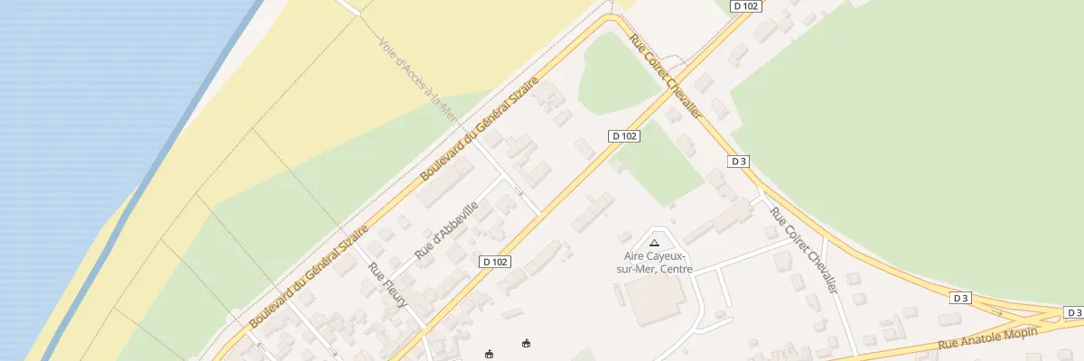 Plan du 39C Rue du Général Leclerc à Cayeux-sur-Mer