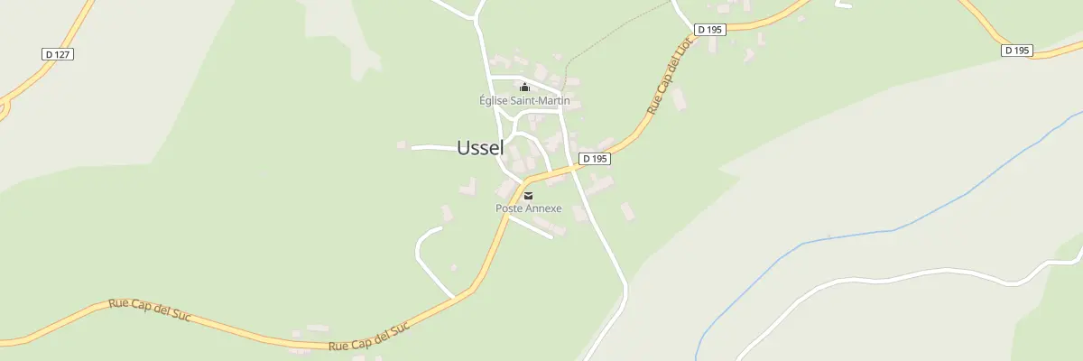 Plan du 15 Rue CAP del SUC à Ussel