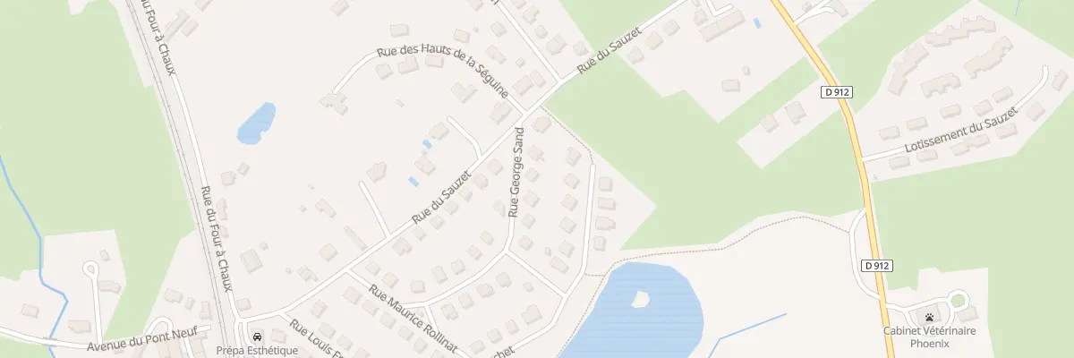 Plan du 16 Rue George Sand à La Souterraine