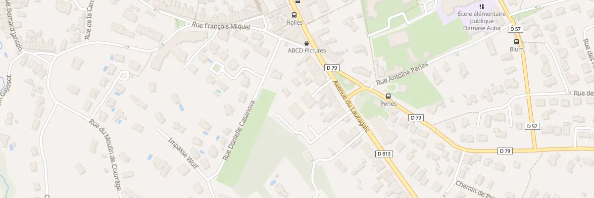Plan du 58 Av du Lauragais à Castanet-Tolosan