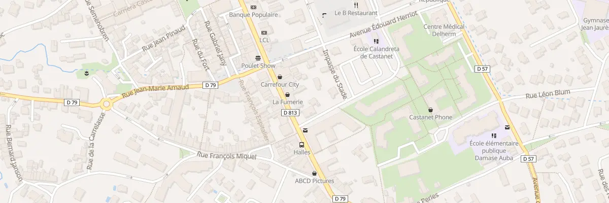 Plan du 15 Av du Lauragais à Castanet-Tolosan