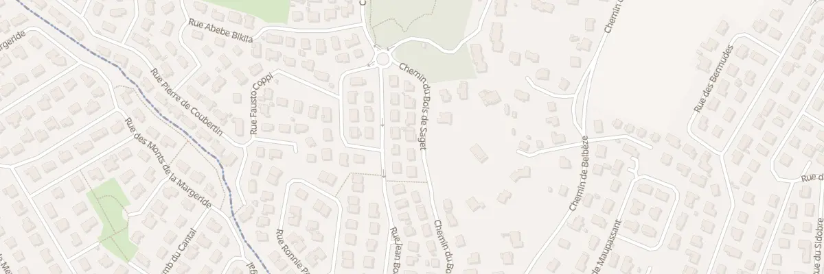 Plan du 27 Che du bois de Saget à Saint-Jean