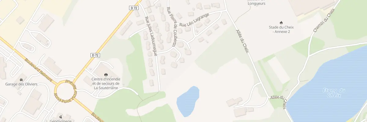 Plan du 49 Rue Pierre de Coubertin à La Souterraine