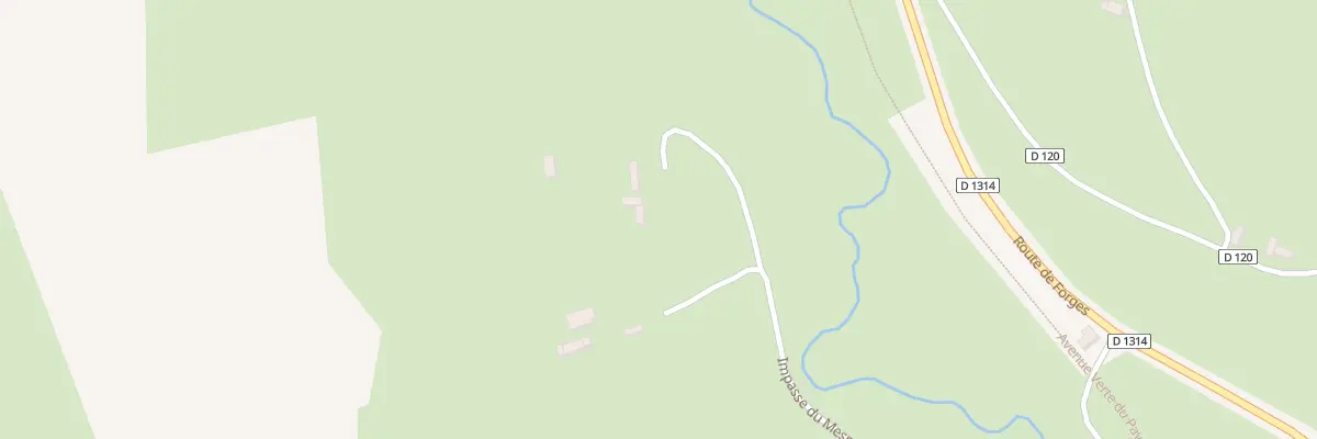 Plan du 400 Imp du Mesnil-sigaux à Saint-Saire