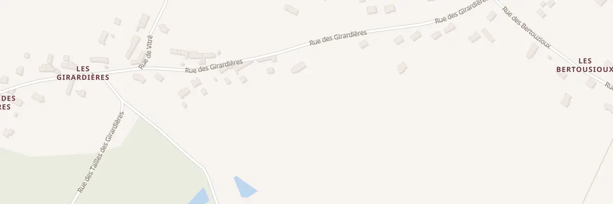 Plan du 39 Rue des Girardières à Châtillon-sur-Cher