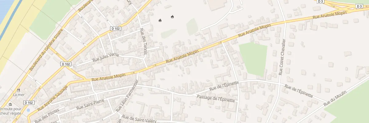 Plan du 60 Rue Anatole Mopin à Cayeux-sur-Mer