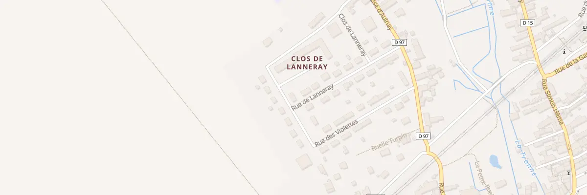Plan du 18 Rue de Lanneray à Mer