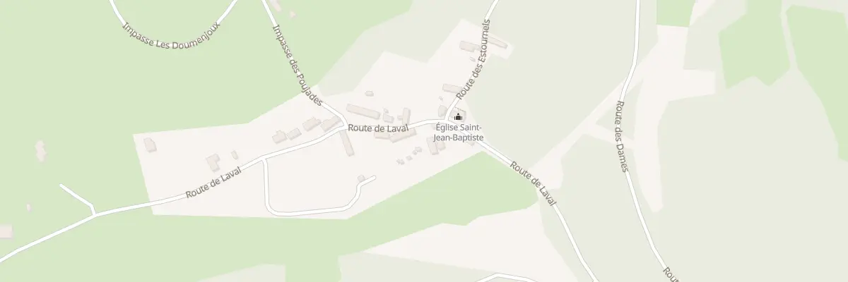 Plan du 5012 Laval à Reilhaguet