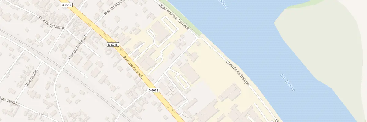 Plan du 3 Rue Folenrue à Vernon