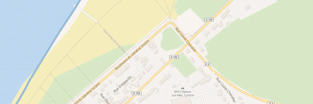 Plan du 39H Rue du Général Leclerc à Cayeux-sur-Mer