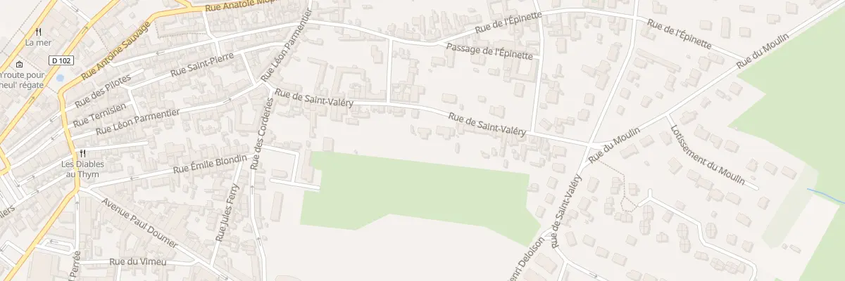 Plan du 32 Rue de Saint-valéry à Cayeux-sur-Mer