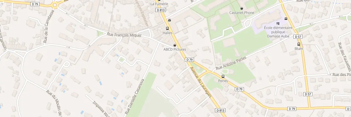 Plan du 46 Av du Lauragais à Castanet-Tolosan