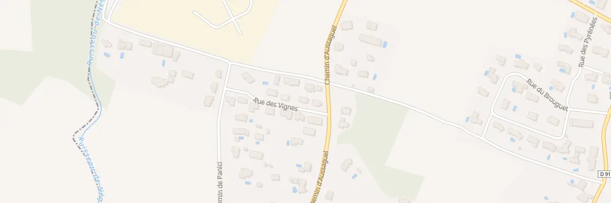 Plan du 4 Rue des Vignes à Issus
